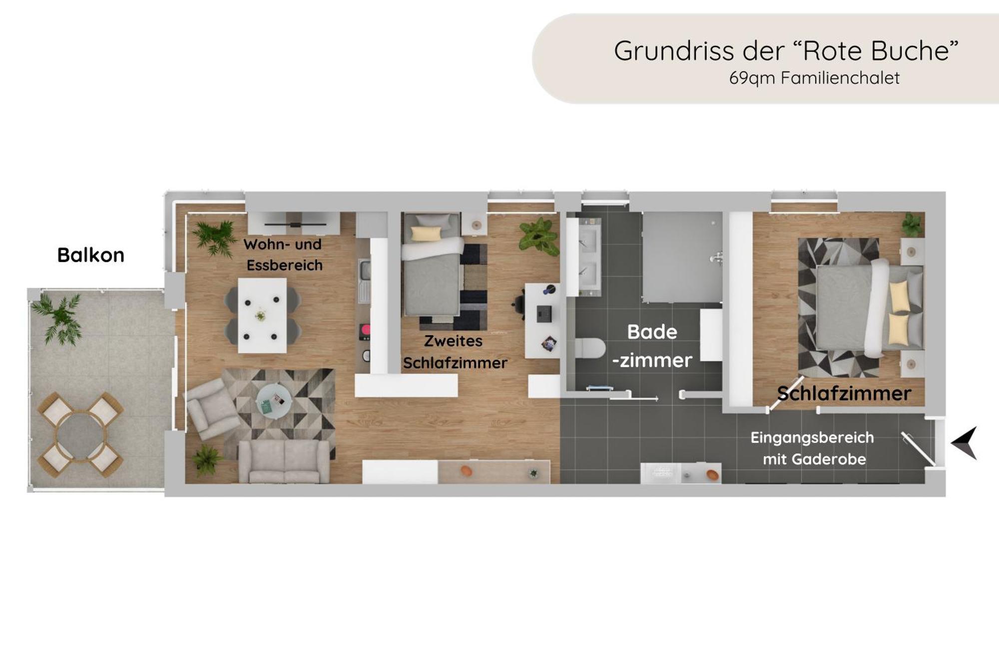 באד דירהיים Invita Natur-Chalets - Familienurlaub Im Schwarzwald מראה חיצוני תמונה